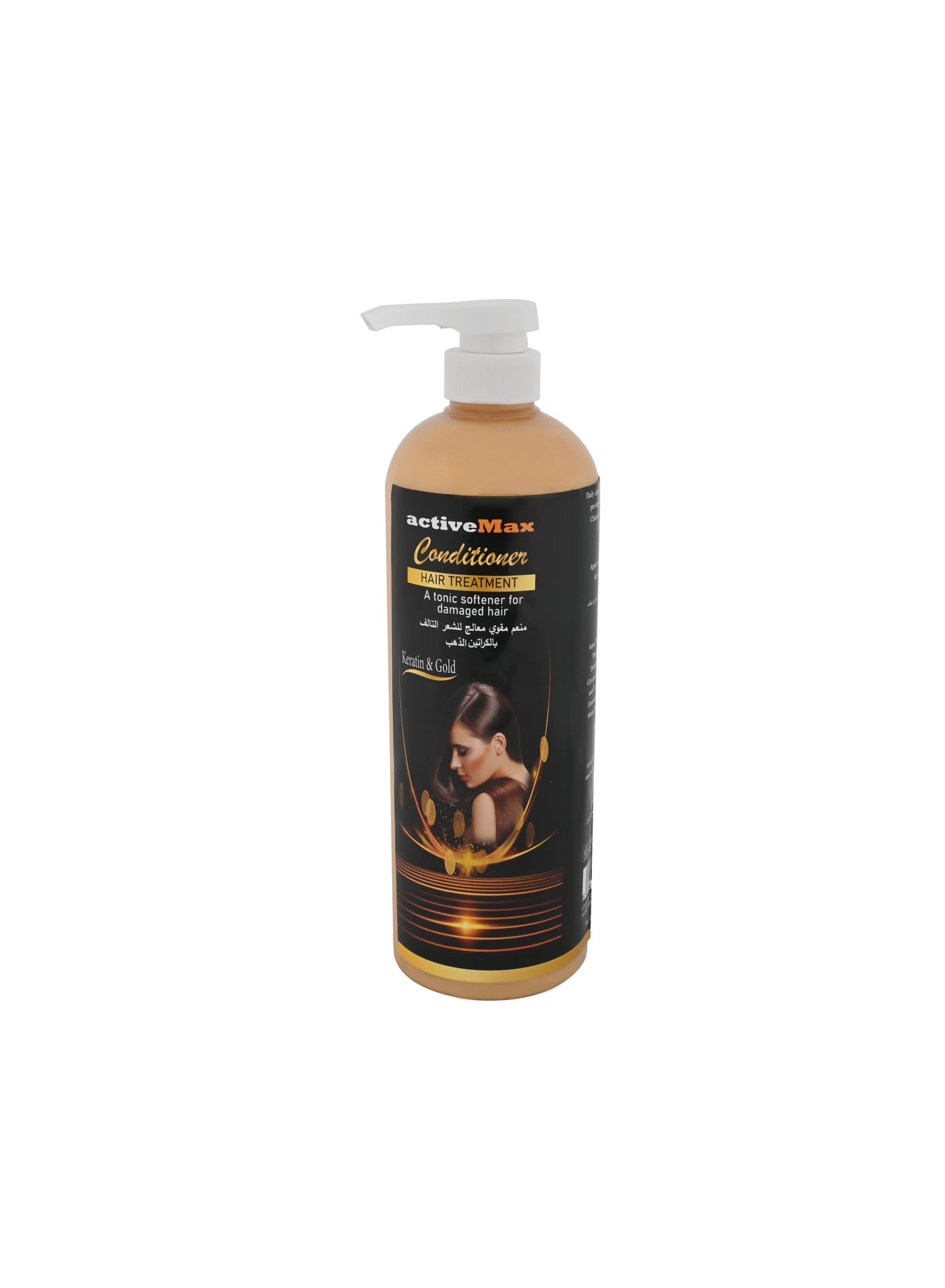 Conditioner with Keratin and Gold Hair treatment a tonic Softener for damaged hair 1 LTR